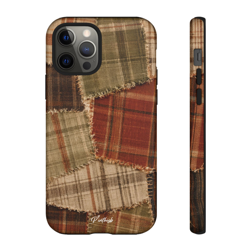 Rustic Fall Patchwork Tough Case