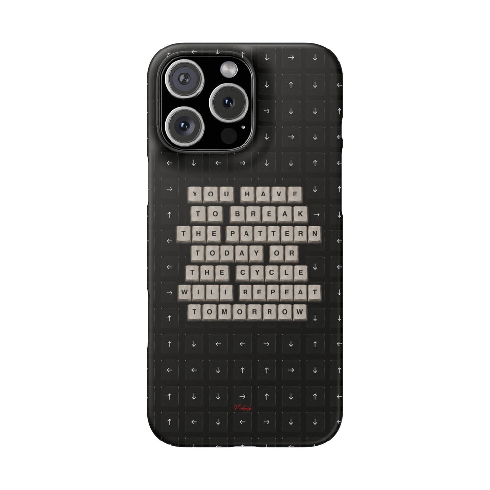 "Break the pattern" Keyboard Snap Case