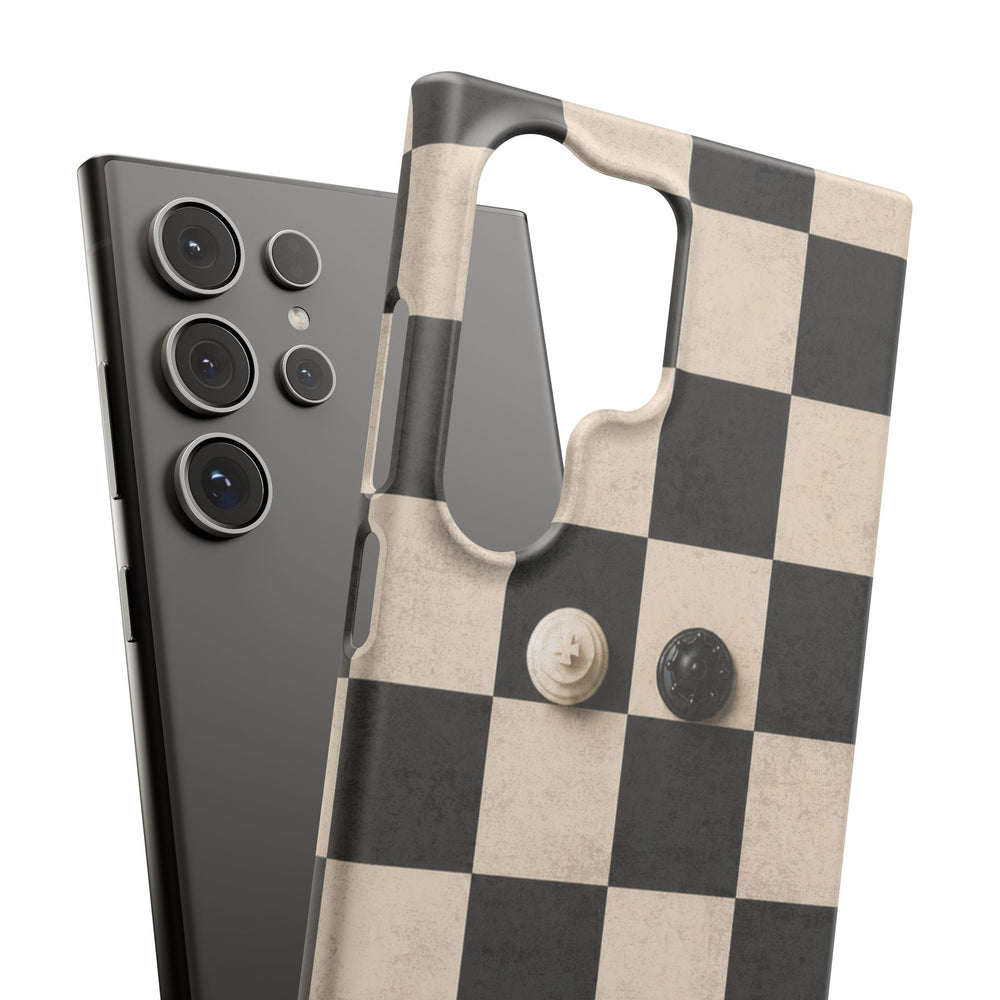 Chess King & Queen Snap Phone Case