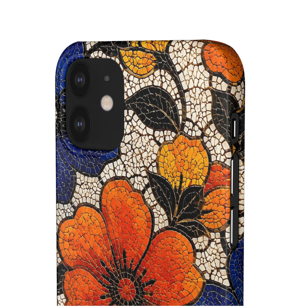 Floral Mosaic Snap Case