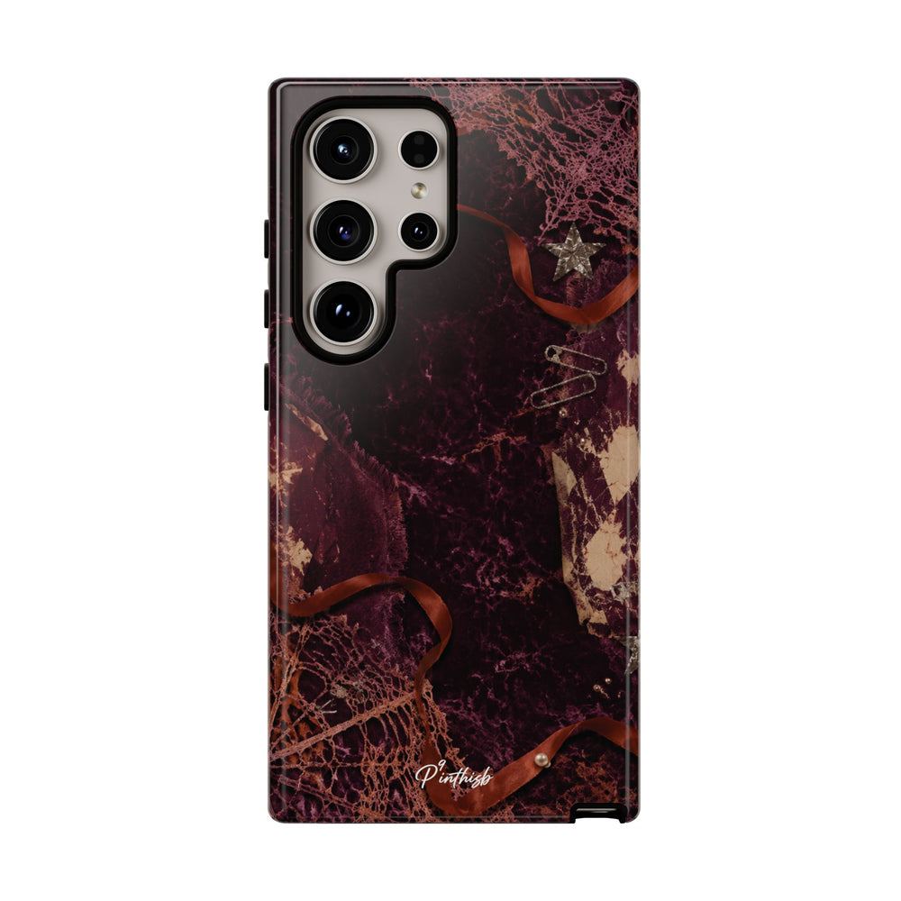 Dark Maroon Vintage Tough Case