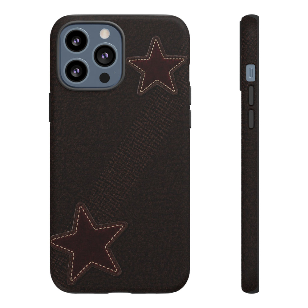 Rustic Stitched Star Phone Case