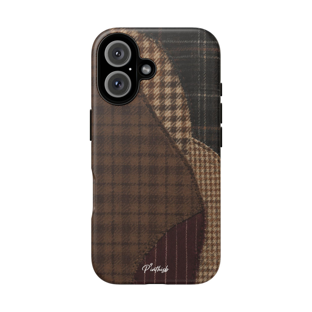 Rustic Brown Retro Tough Case