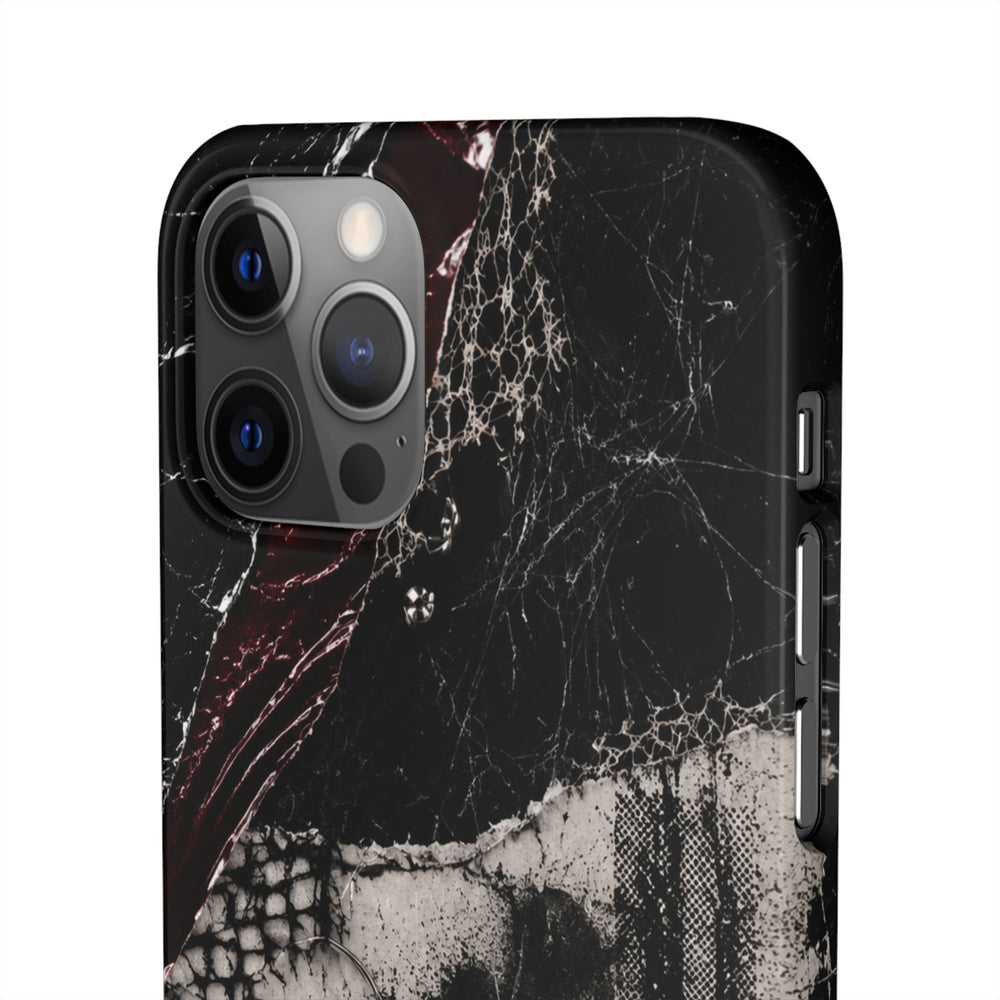 Midnight Static Snap Phone Case