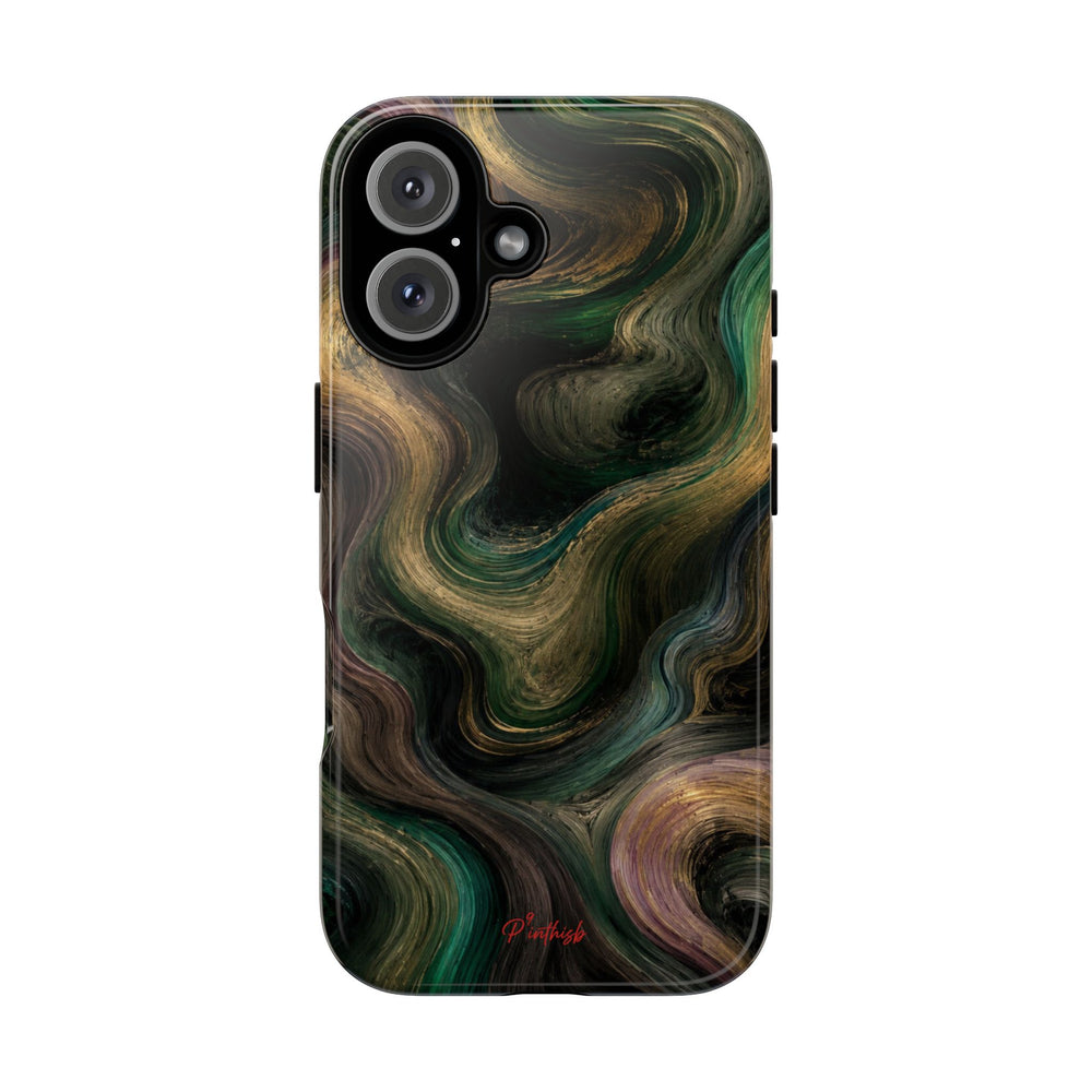 Marbled Forest Tough Phone Case