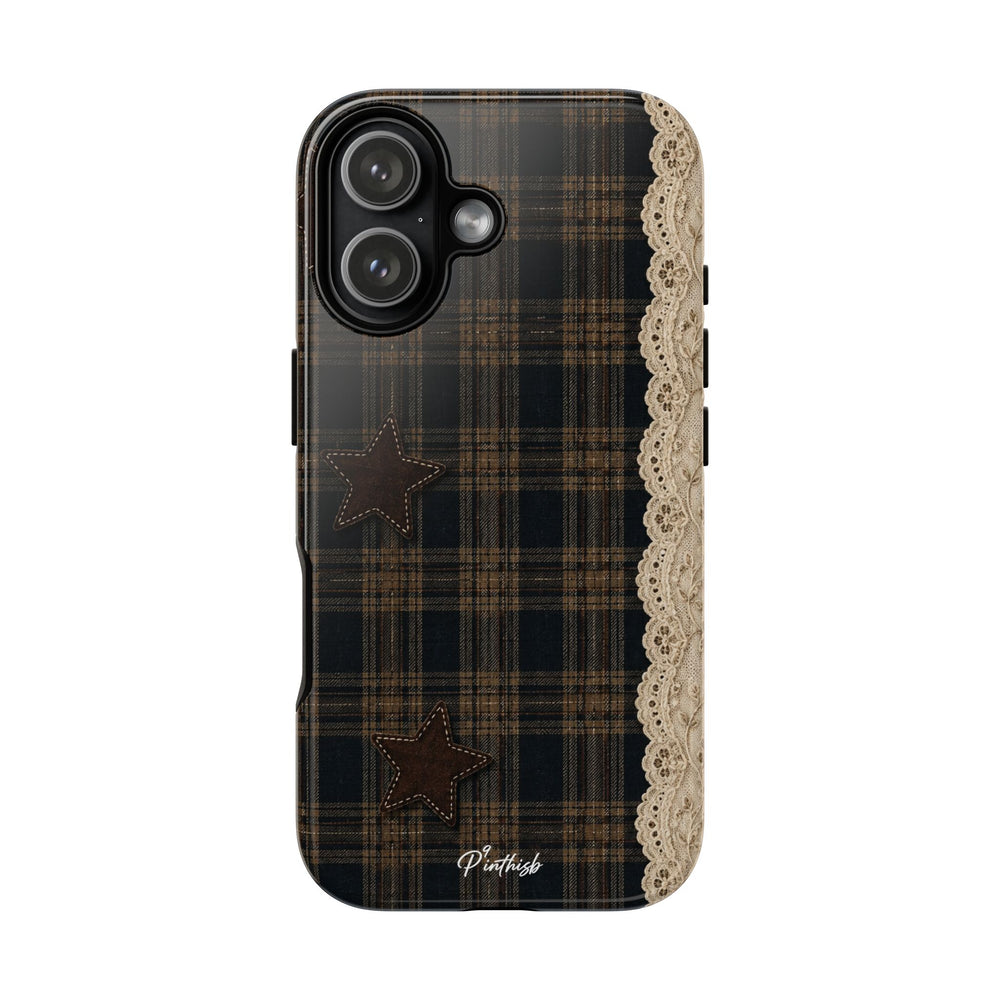 Vintage Stars Lace Phone Case