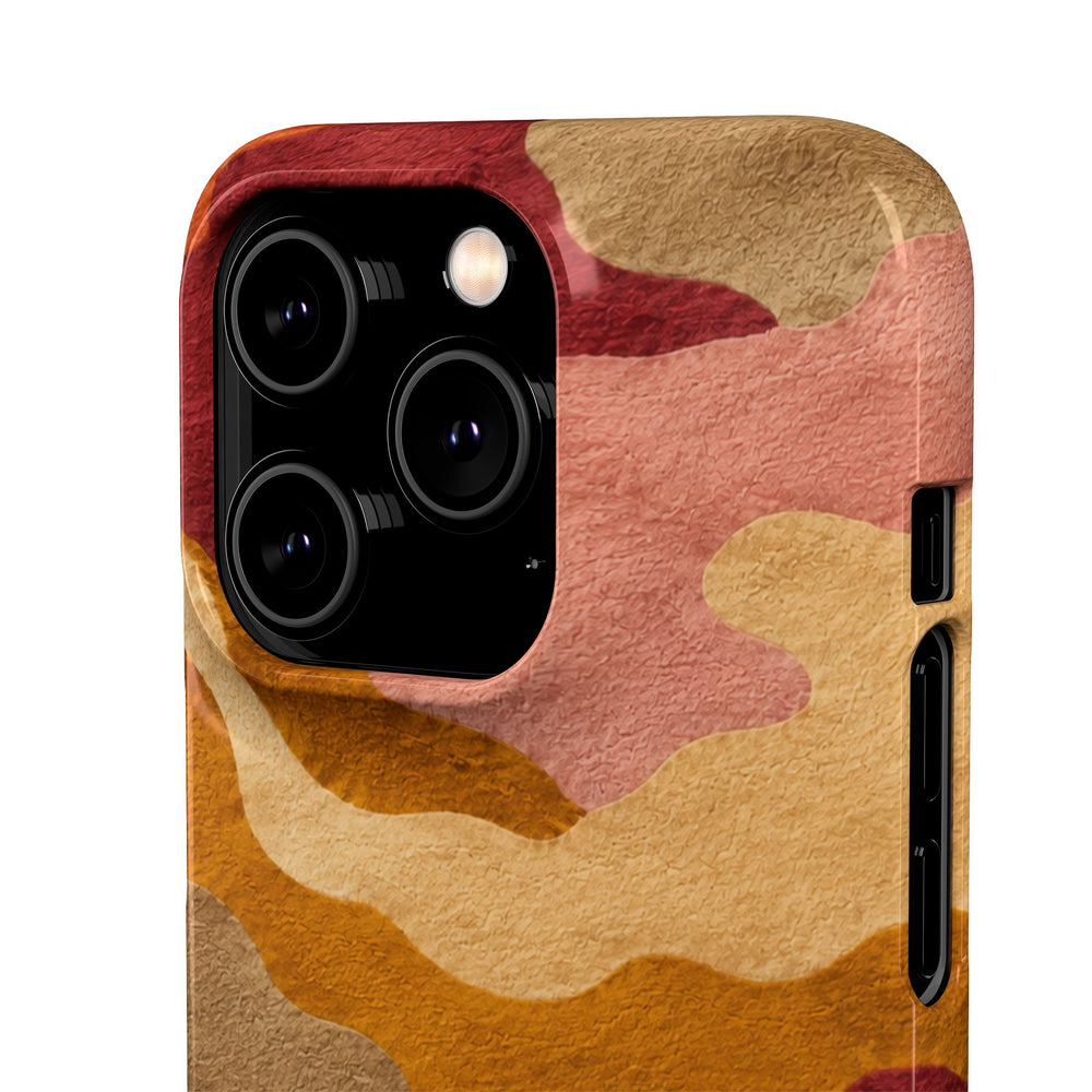 Watercolour Camo Snap Case