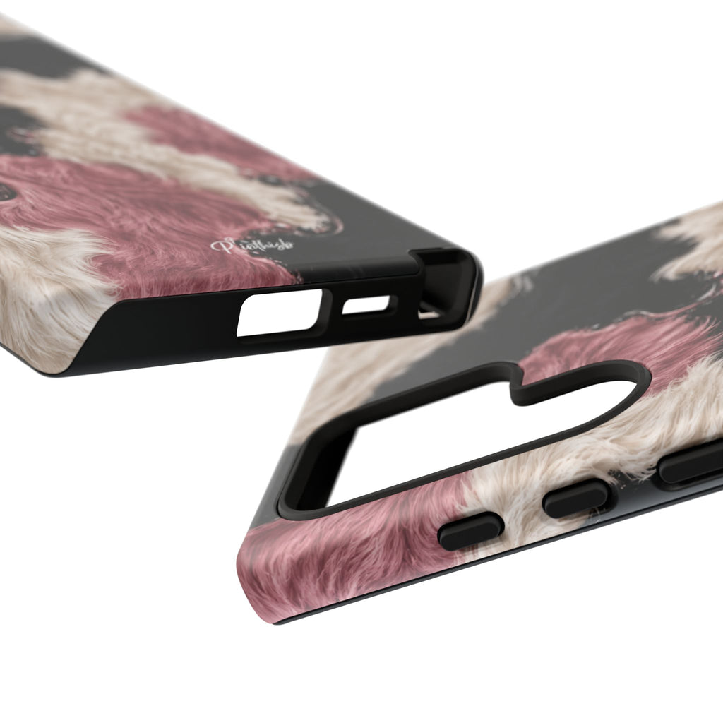 Cow Print Swirl Tough Case