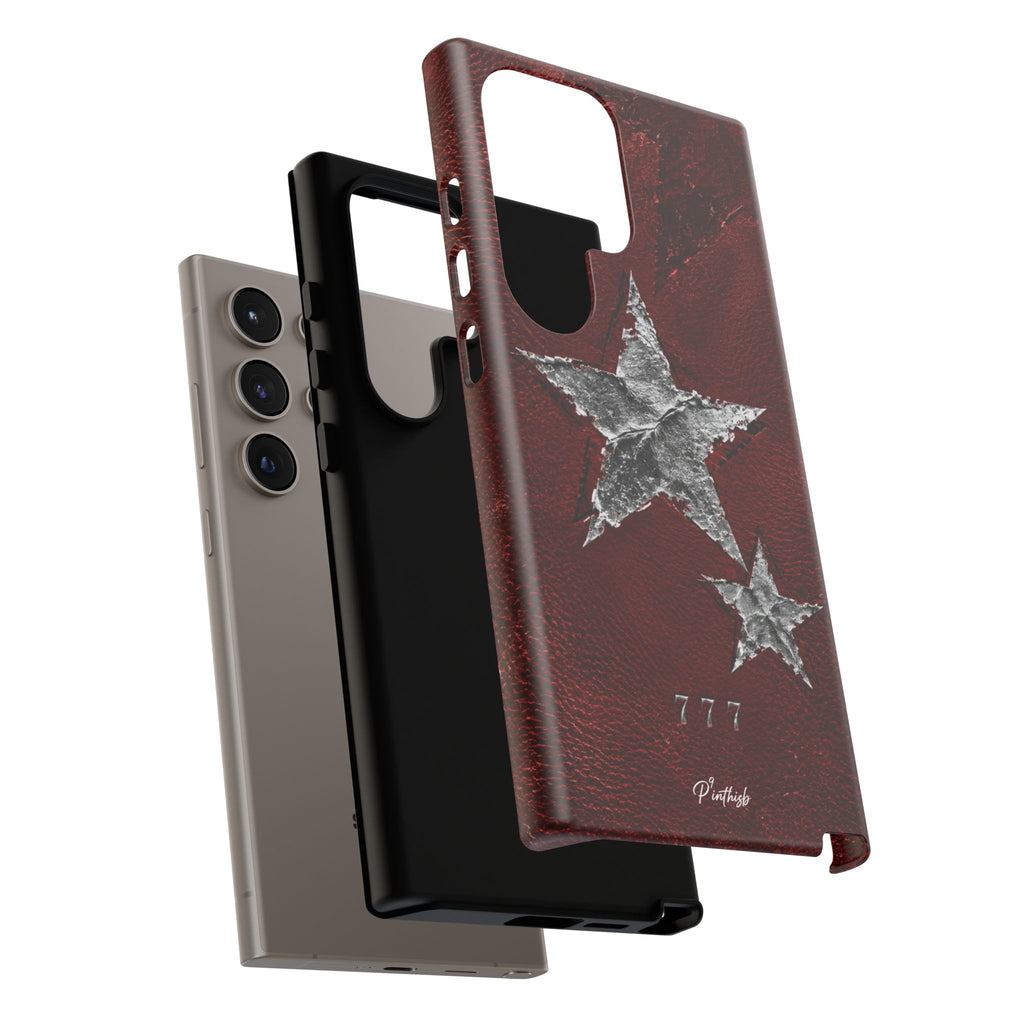777 Metallic Stars Phone Case