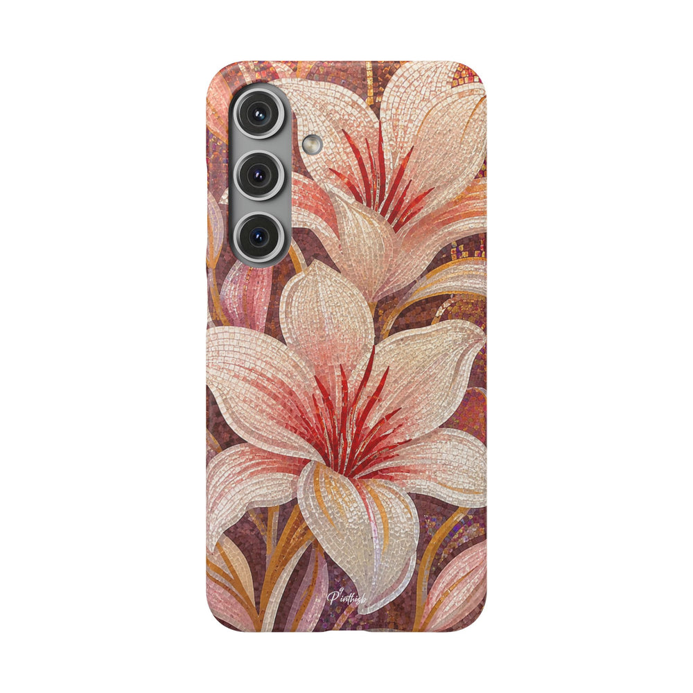 Floral Lily Snap Case