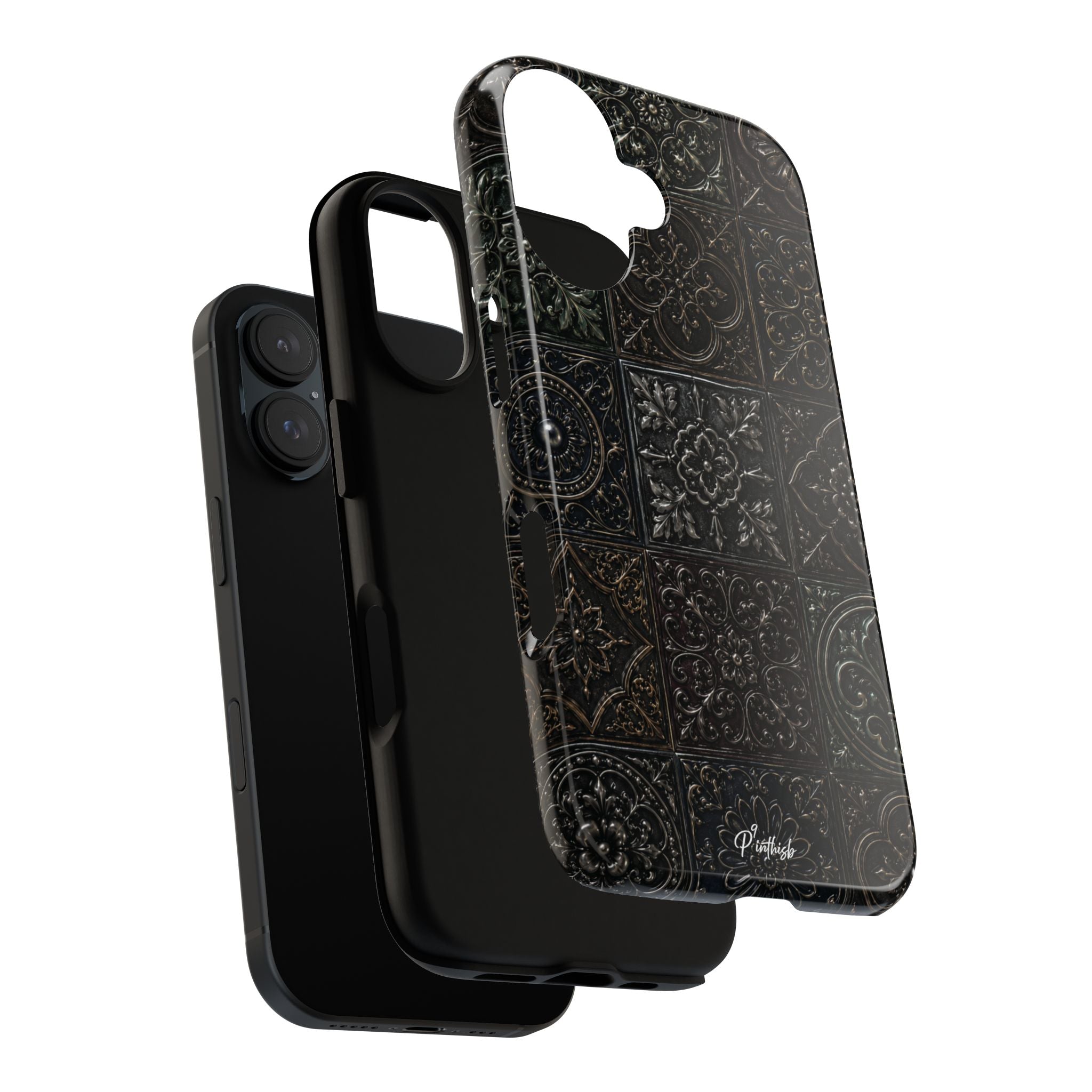Mosaic Pattern Tough Phone Case