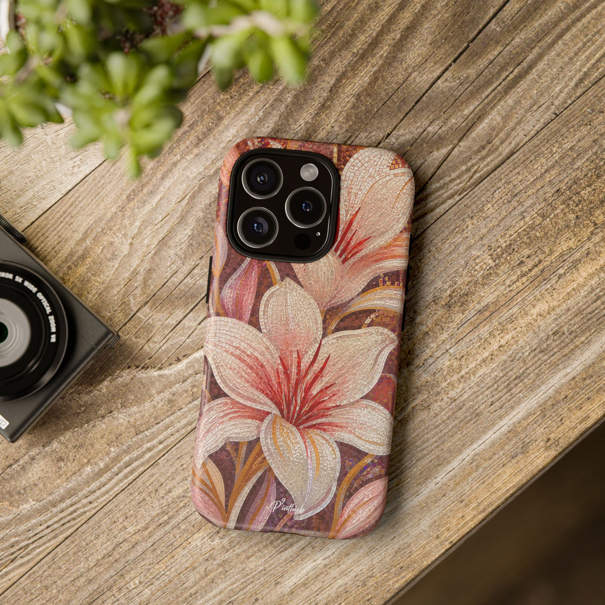 Floral Lily Tough Case