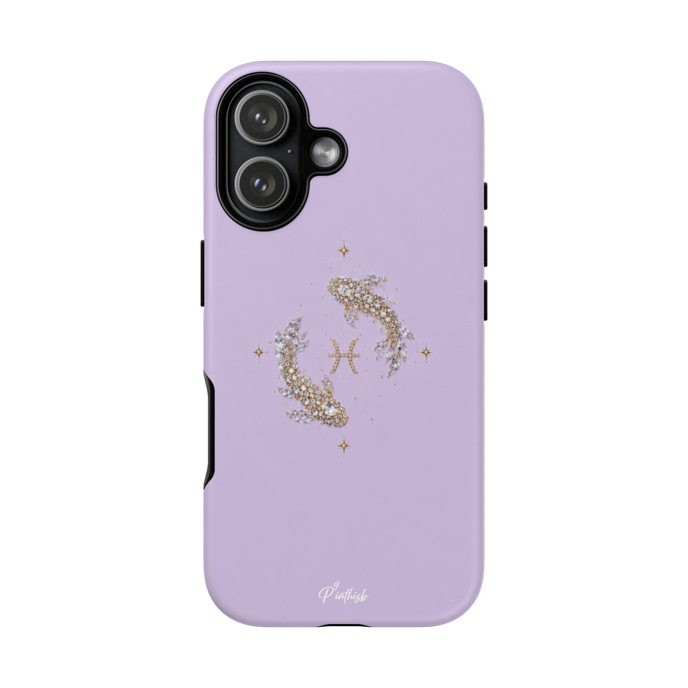 Pisces Glitter Phone Case