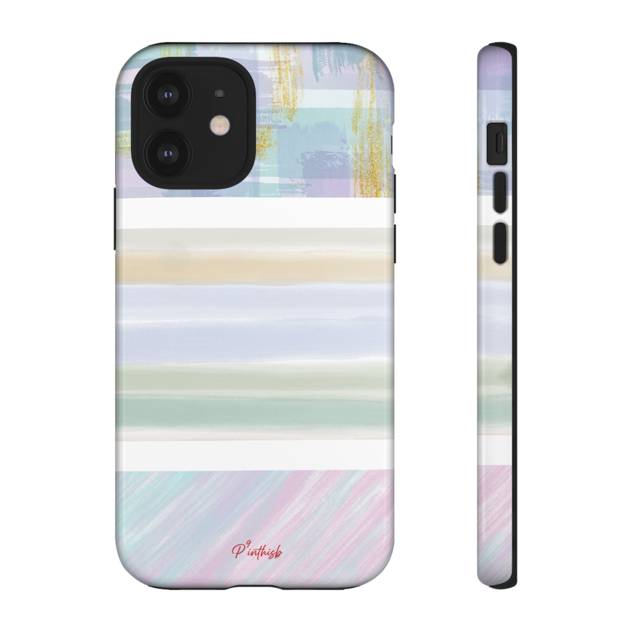 Pastel Stripe Tough Phone Case