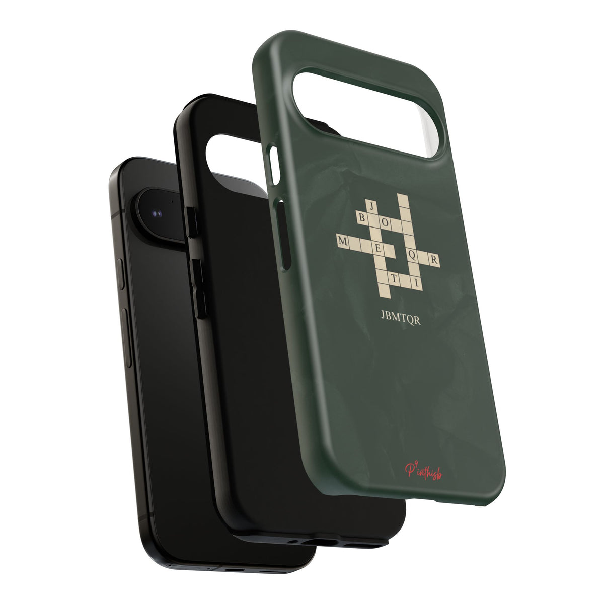 "JBMTQR crossword" Tough Phone Case