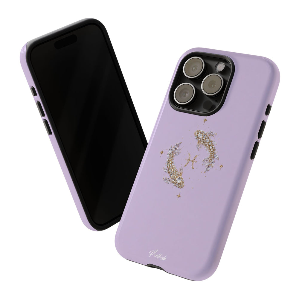 Pisces Glitter Phone Case
