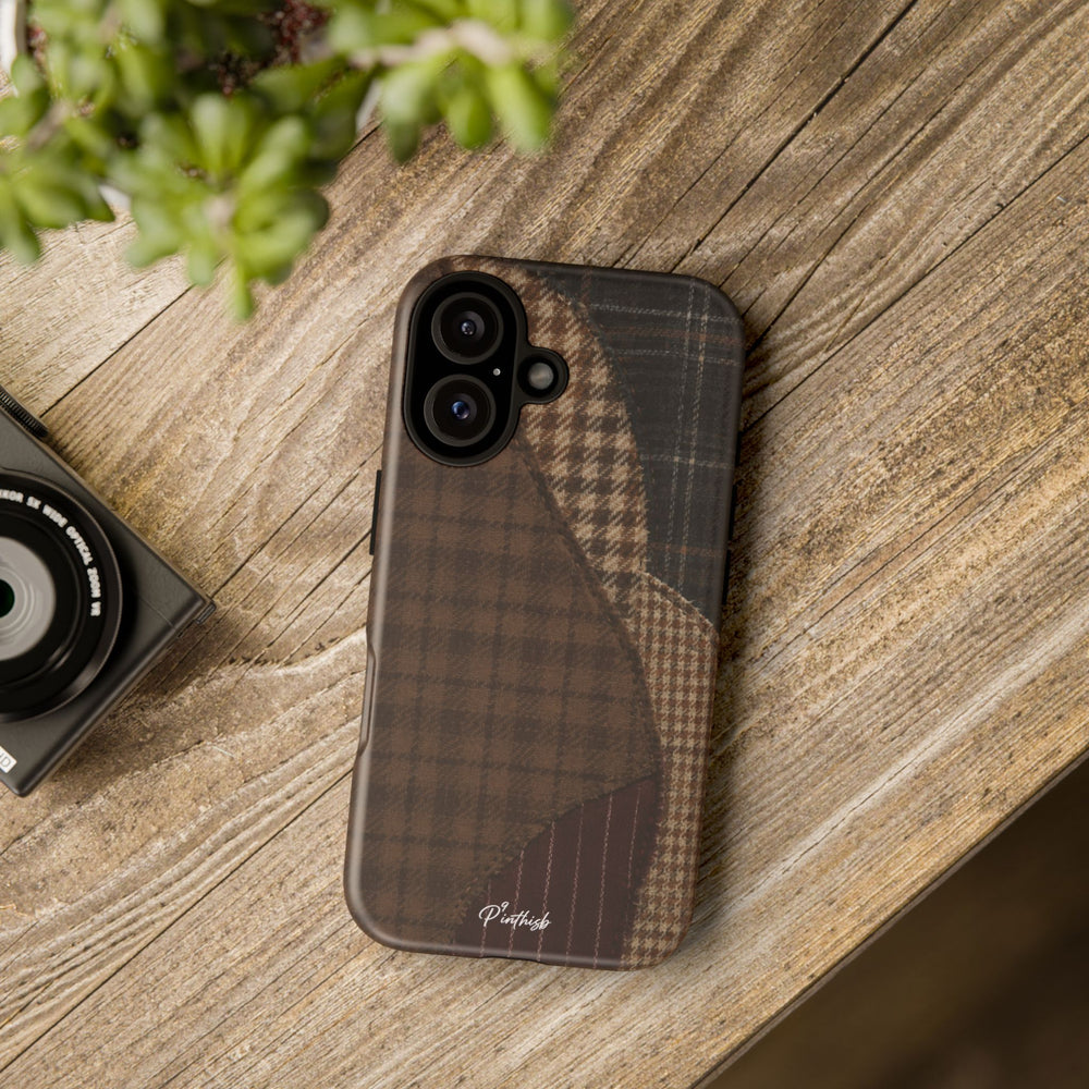 Rustic Brown Retro Tough Case