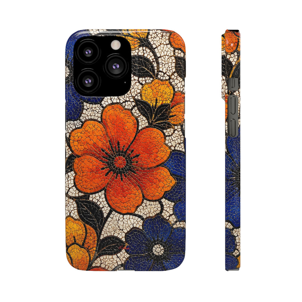 Floral Mosaic Snap Case