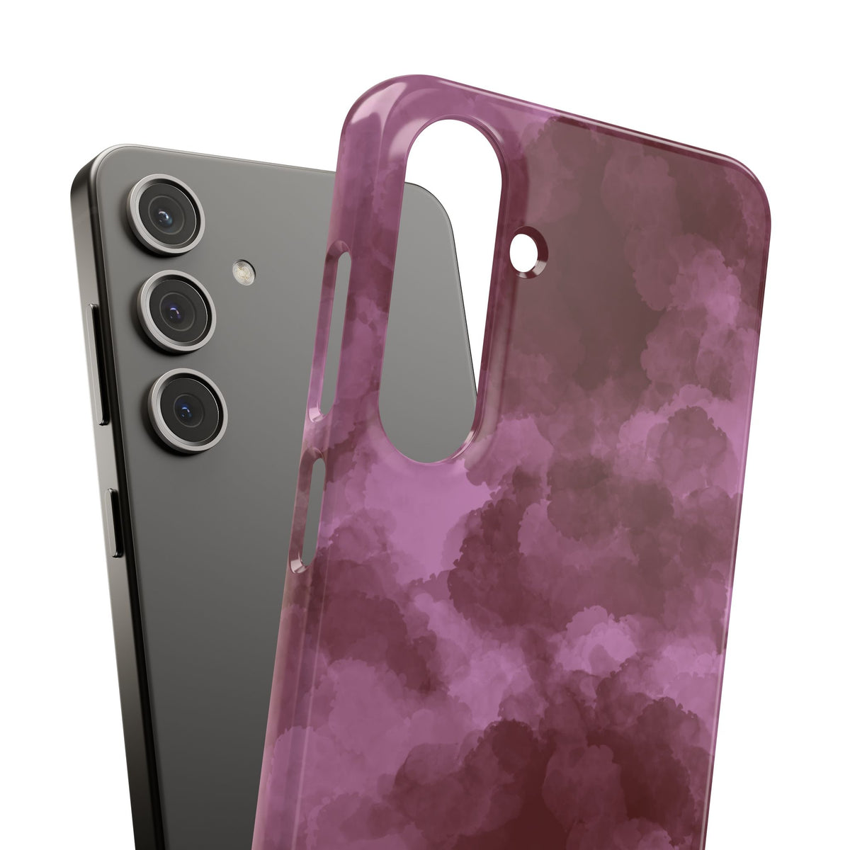 Purple Rain Snap Phone Case