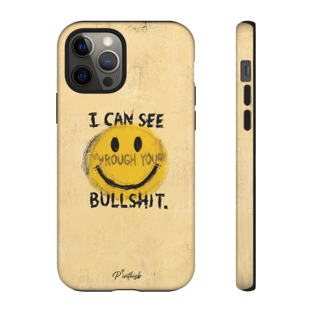 Smiley Anti-BS Tough Case