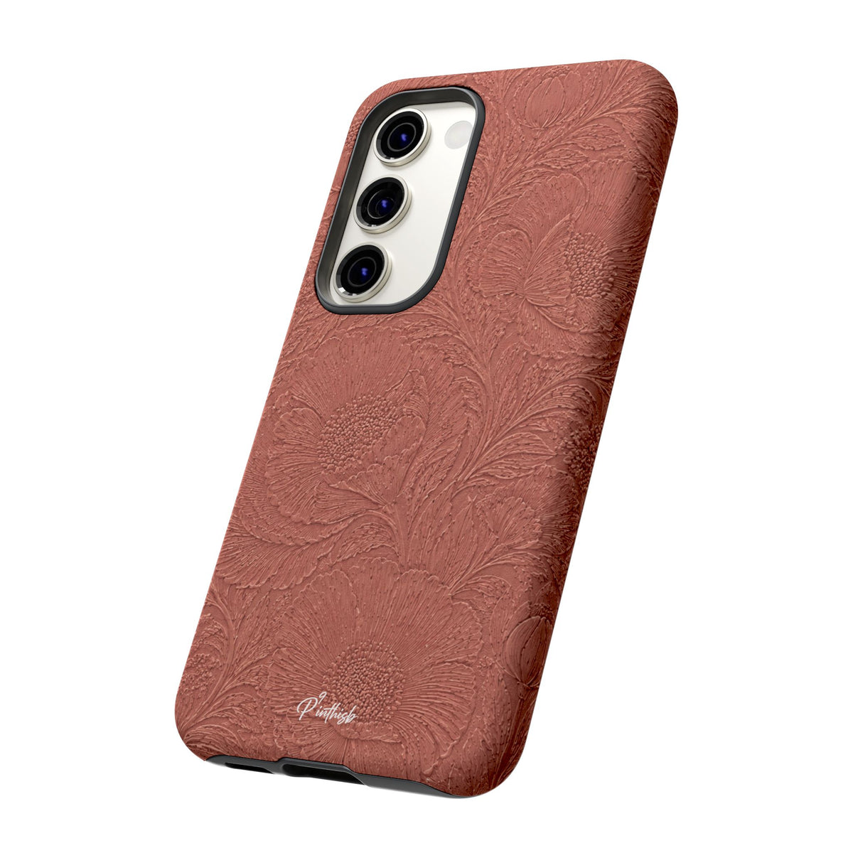 Embossed Floral Tough Case