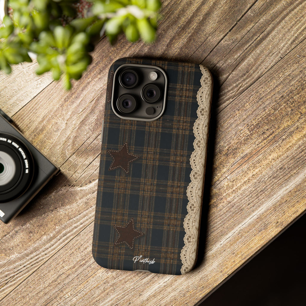 Vintage Stars Lace Phone Case