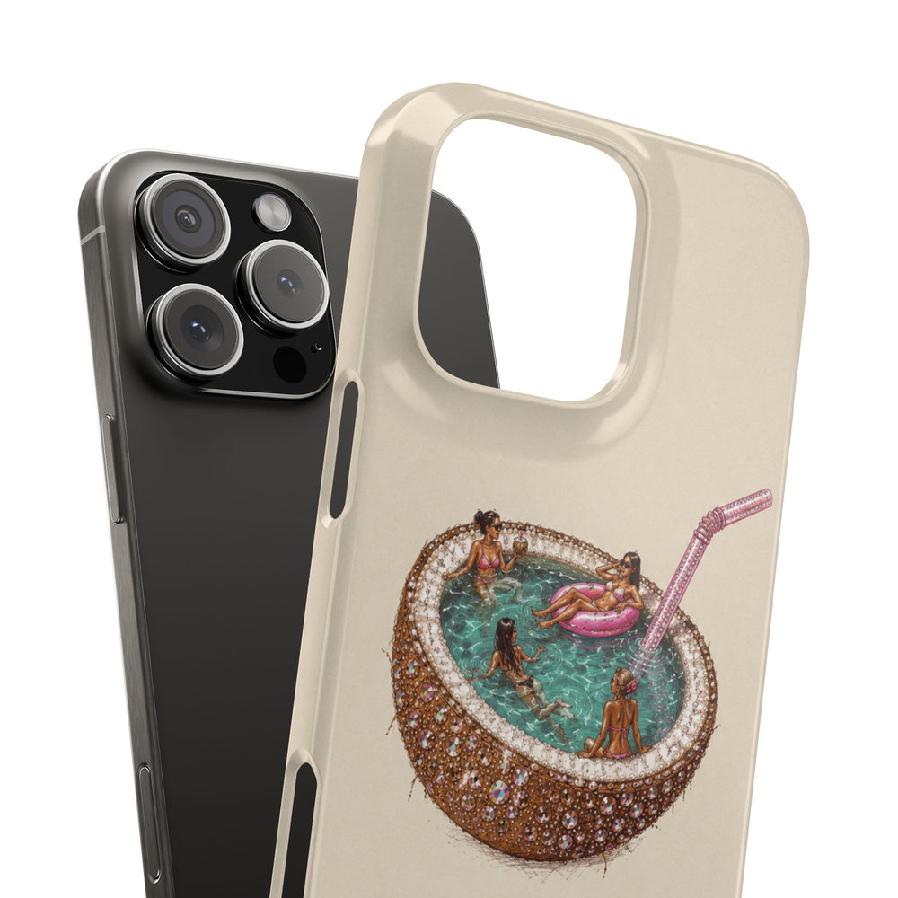Coconut Pool Snap Phone Case