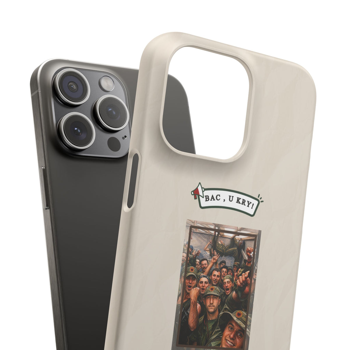 "BAC, U KRY!" Snap Case
