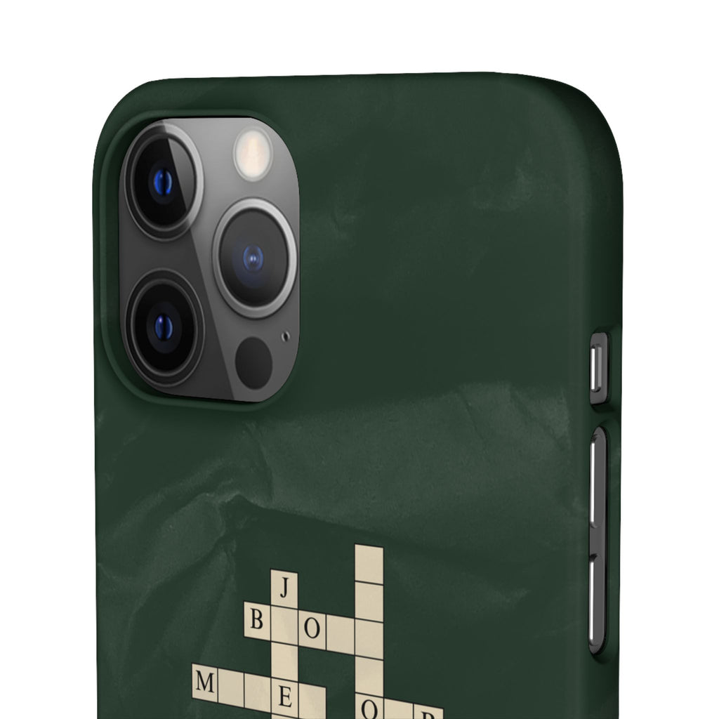 "JBMTQR crossword" Snap Phone Case