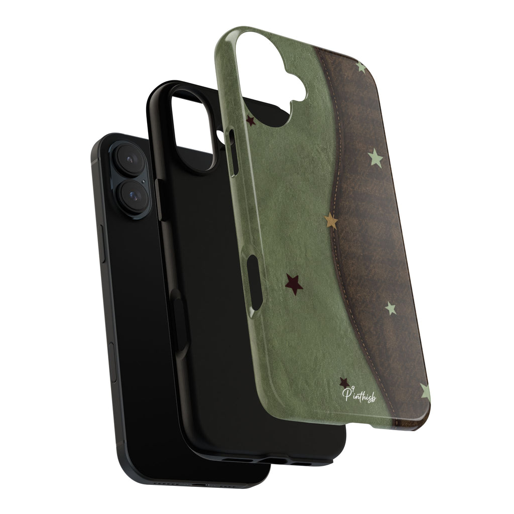 Rustic Stars Tough Phone Case