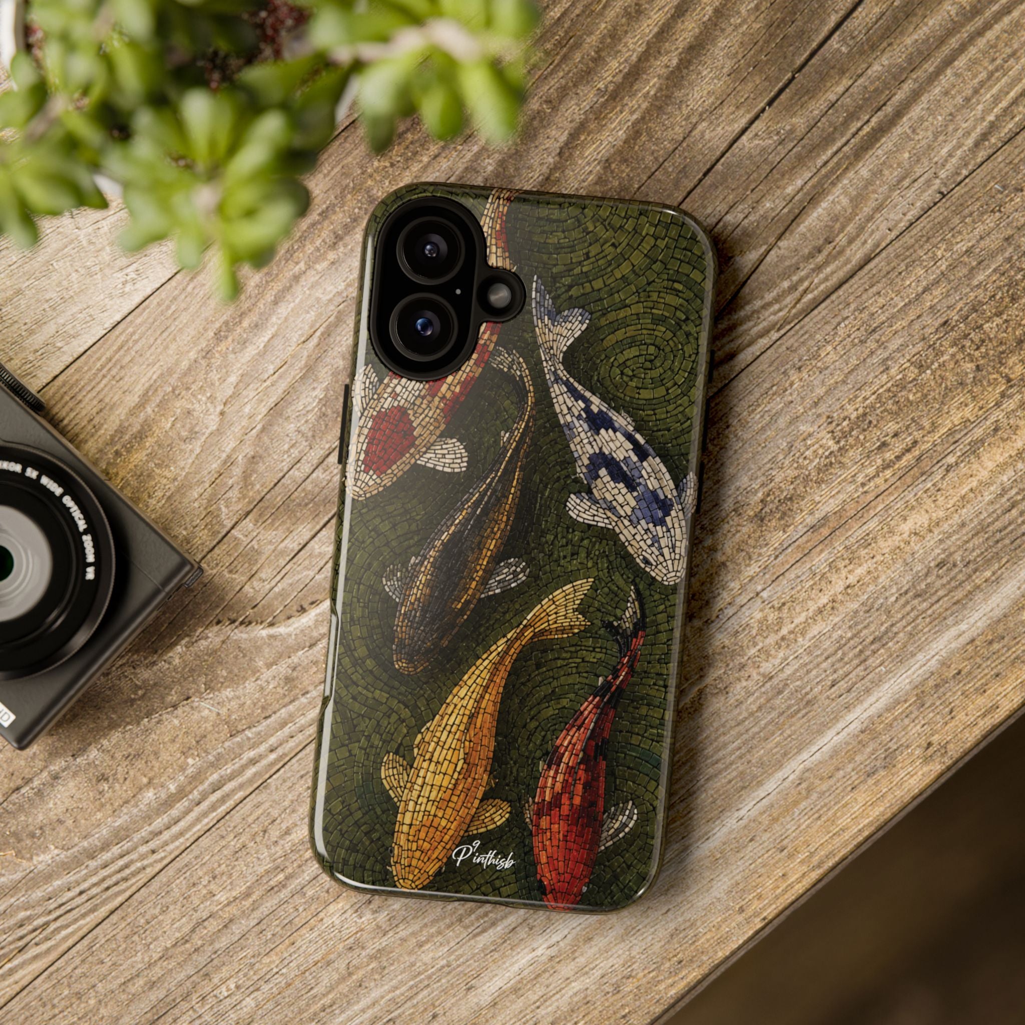 Fish Pond Tough Phone Case