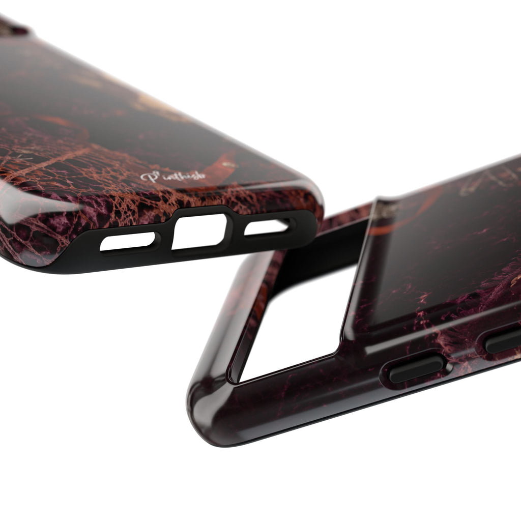 Dark Maroon Vintage Tough Case