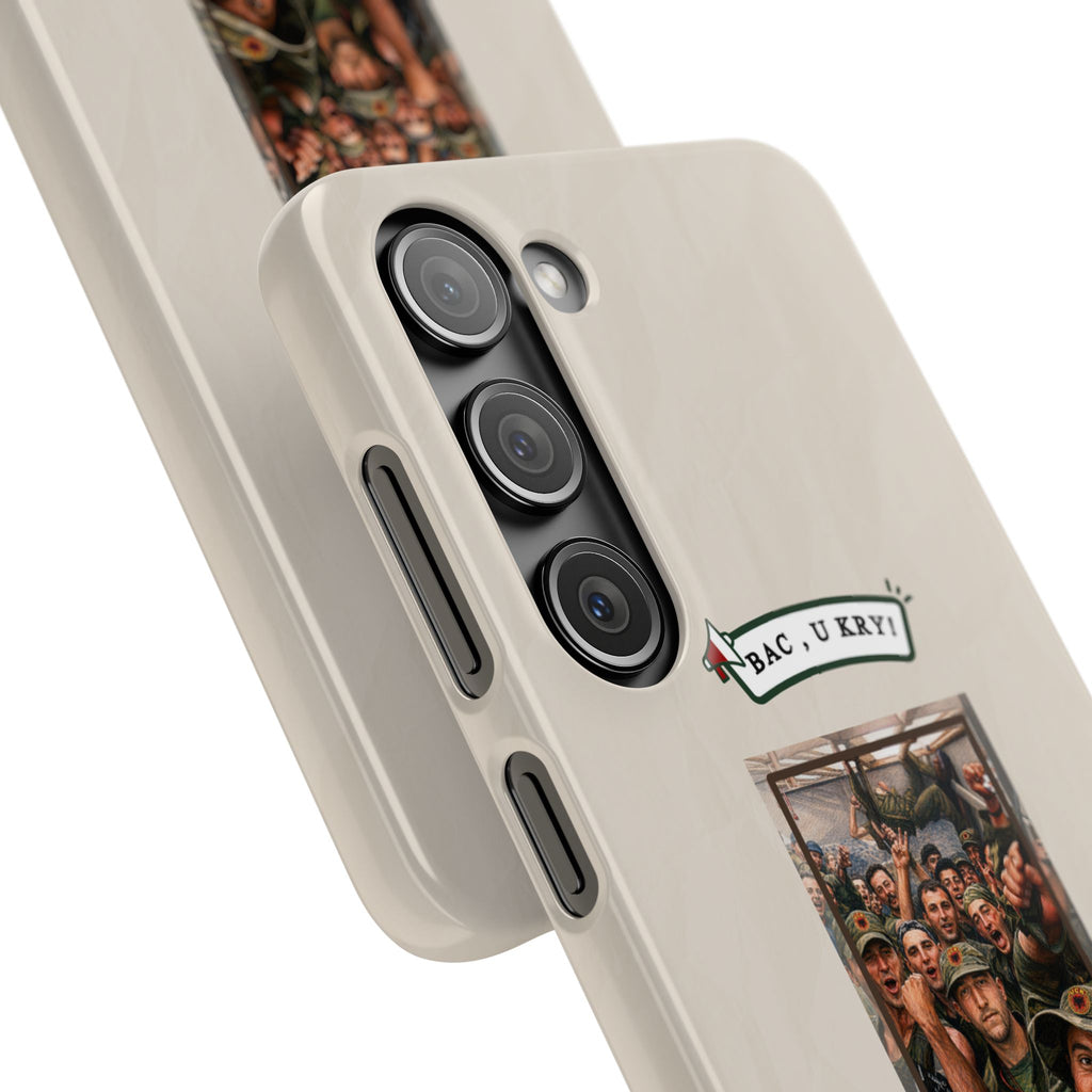 "BAC, U KRY!" Snap Case