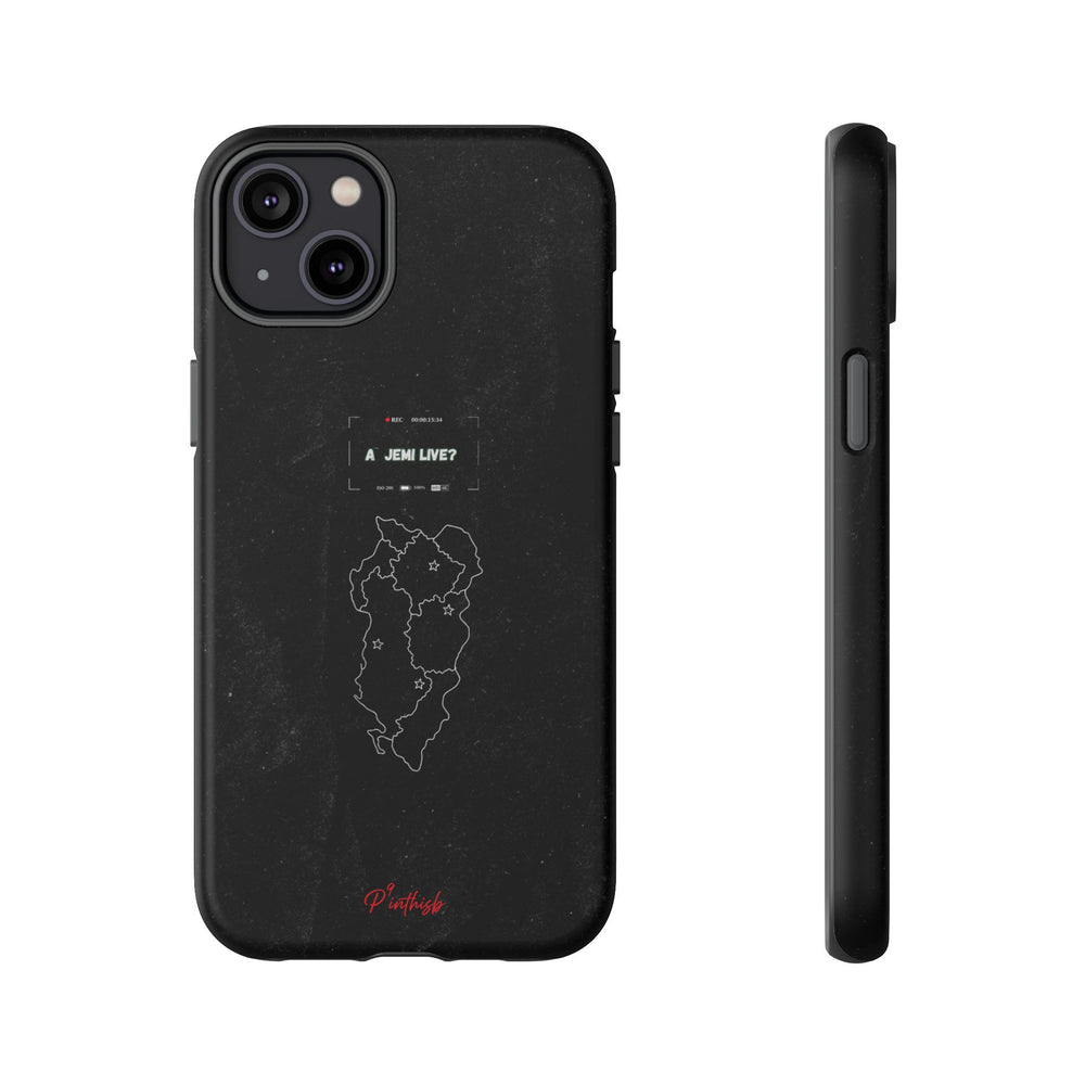"A jemi live?" Tough Phone Case