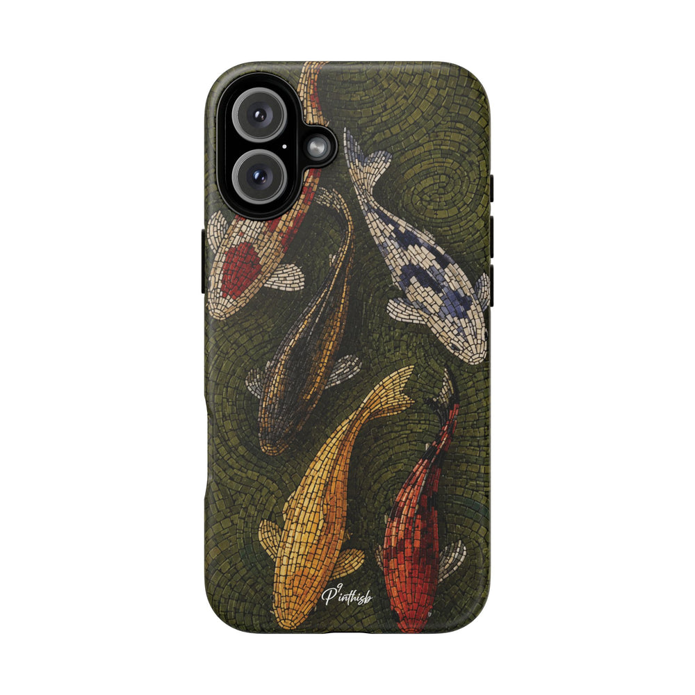 Fish Pond Tough Phone Case