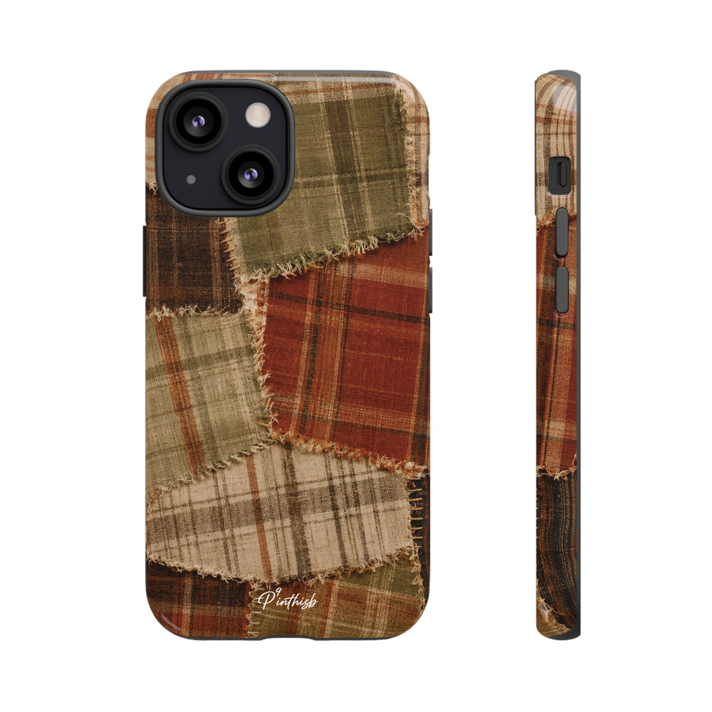 Rustic Fall Patchwork Tough Case
