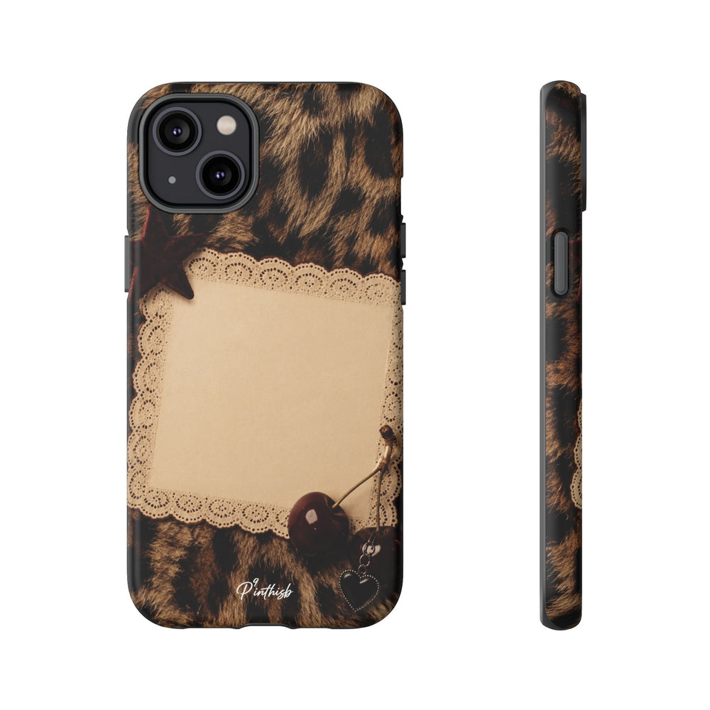 Personalized Leopard Lace Phone Case