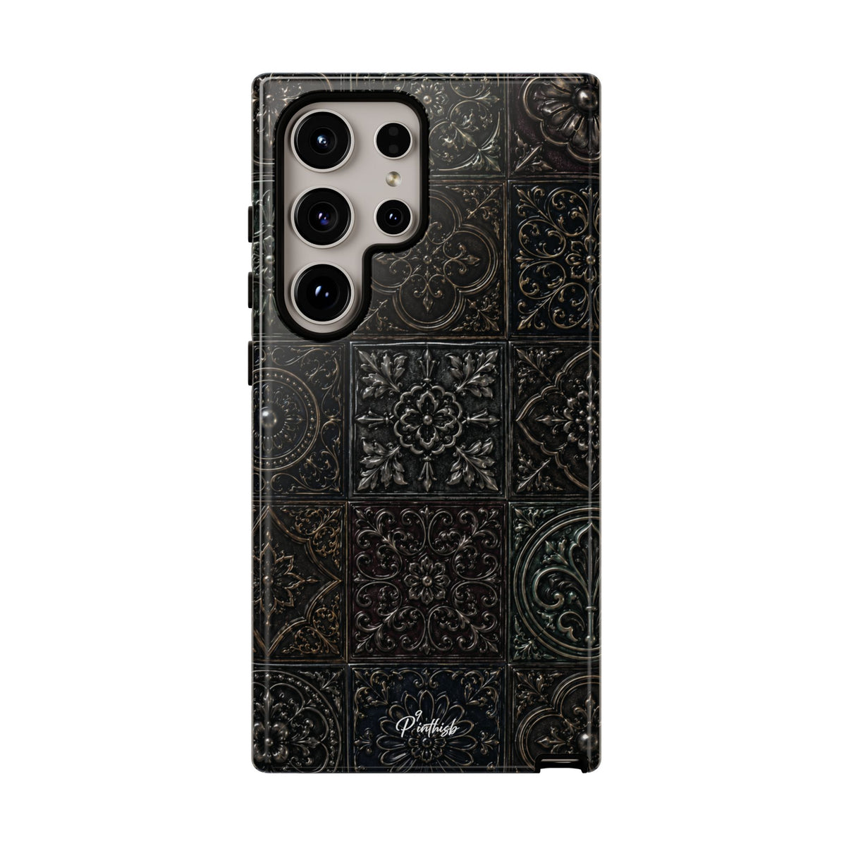Mosaic Pattern Tough Phone Case
