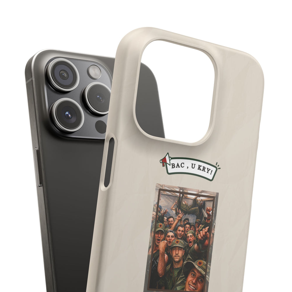 "BAC, U KRY!" Snap Case