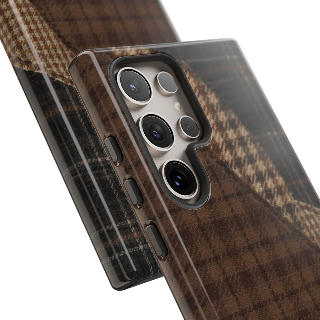 Rustic Brown Retro Tough Case