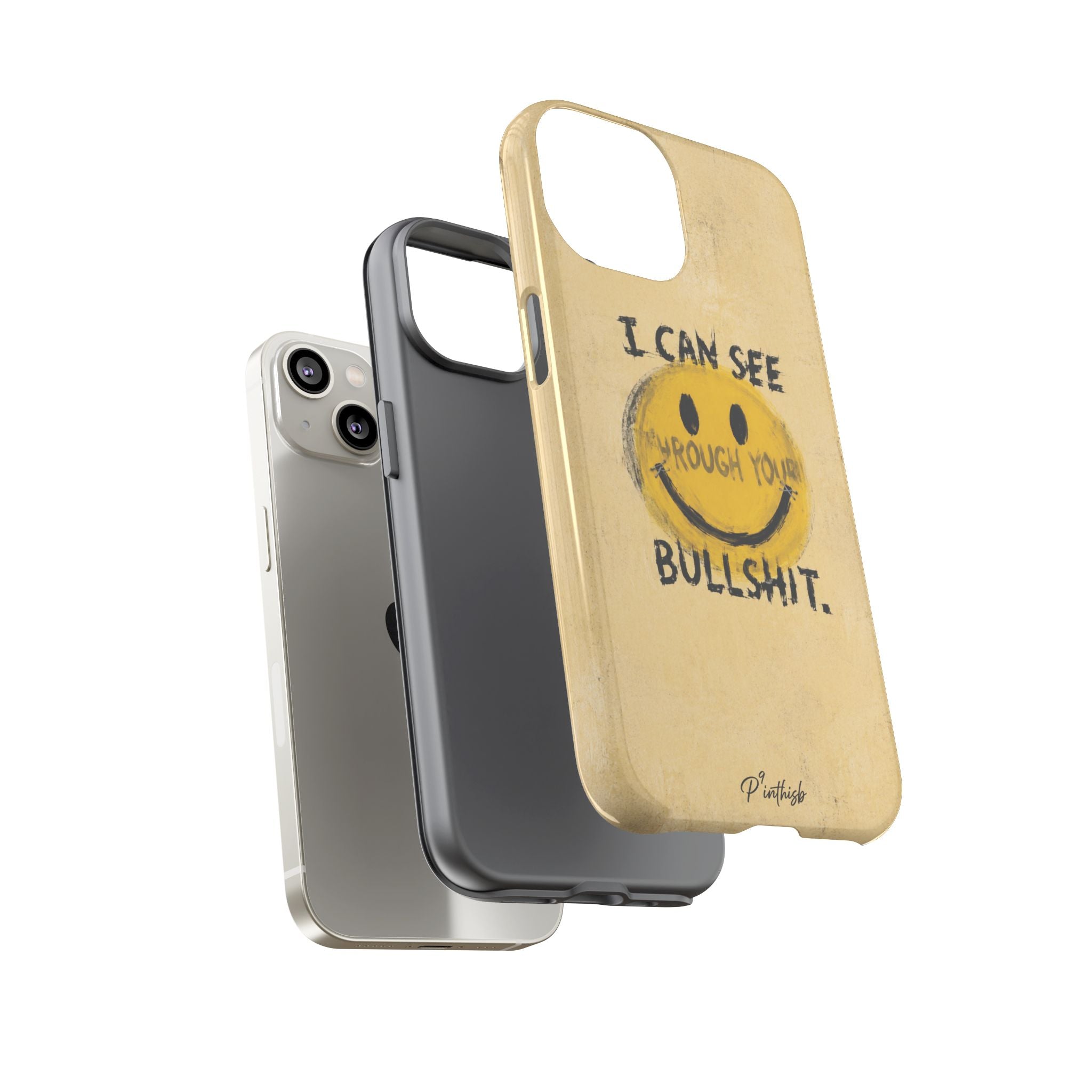 Smiley Anti-BS Tough Case