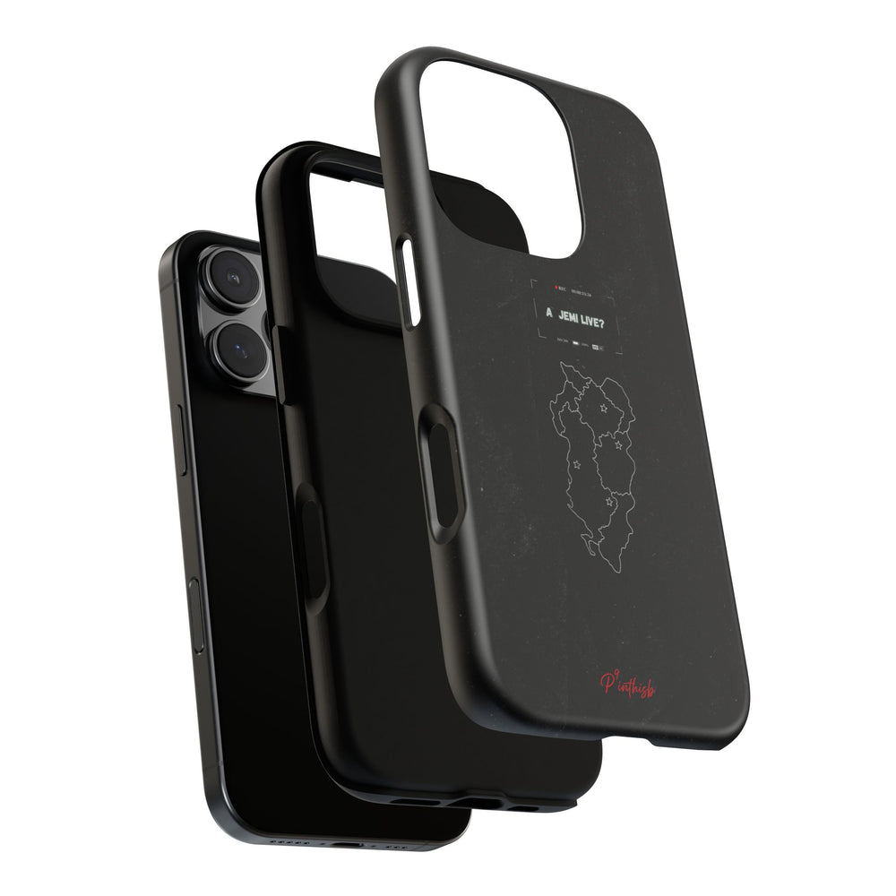 "A jemi live?" Tough Phone Case