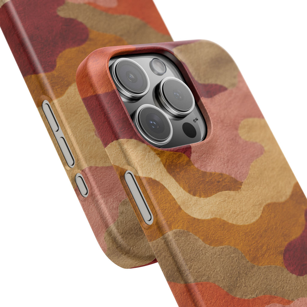 Watercolour Camo Snap Case