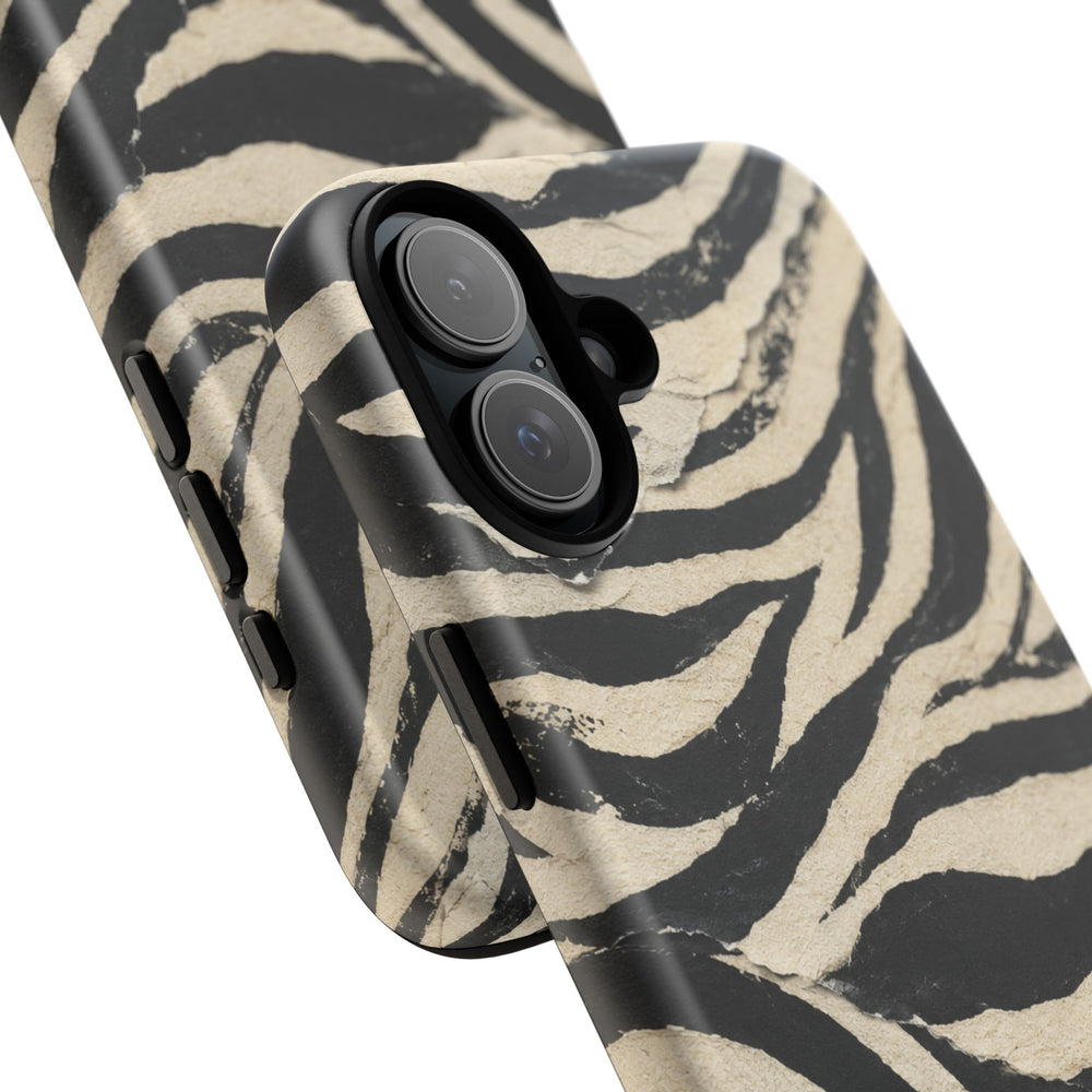 Zebra Stripe Tough Phone Case