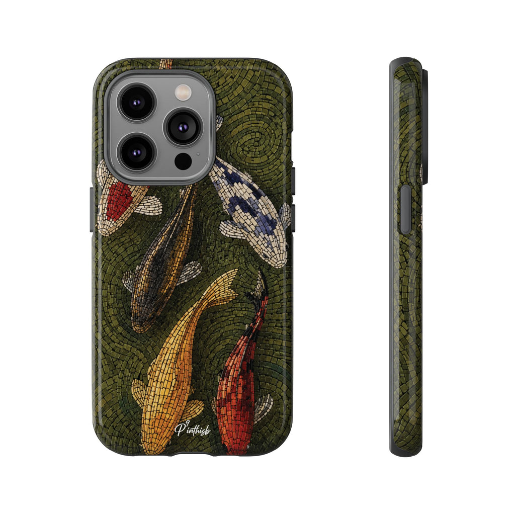Fish Pond Tough Phone Case