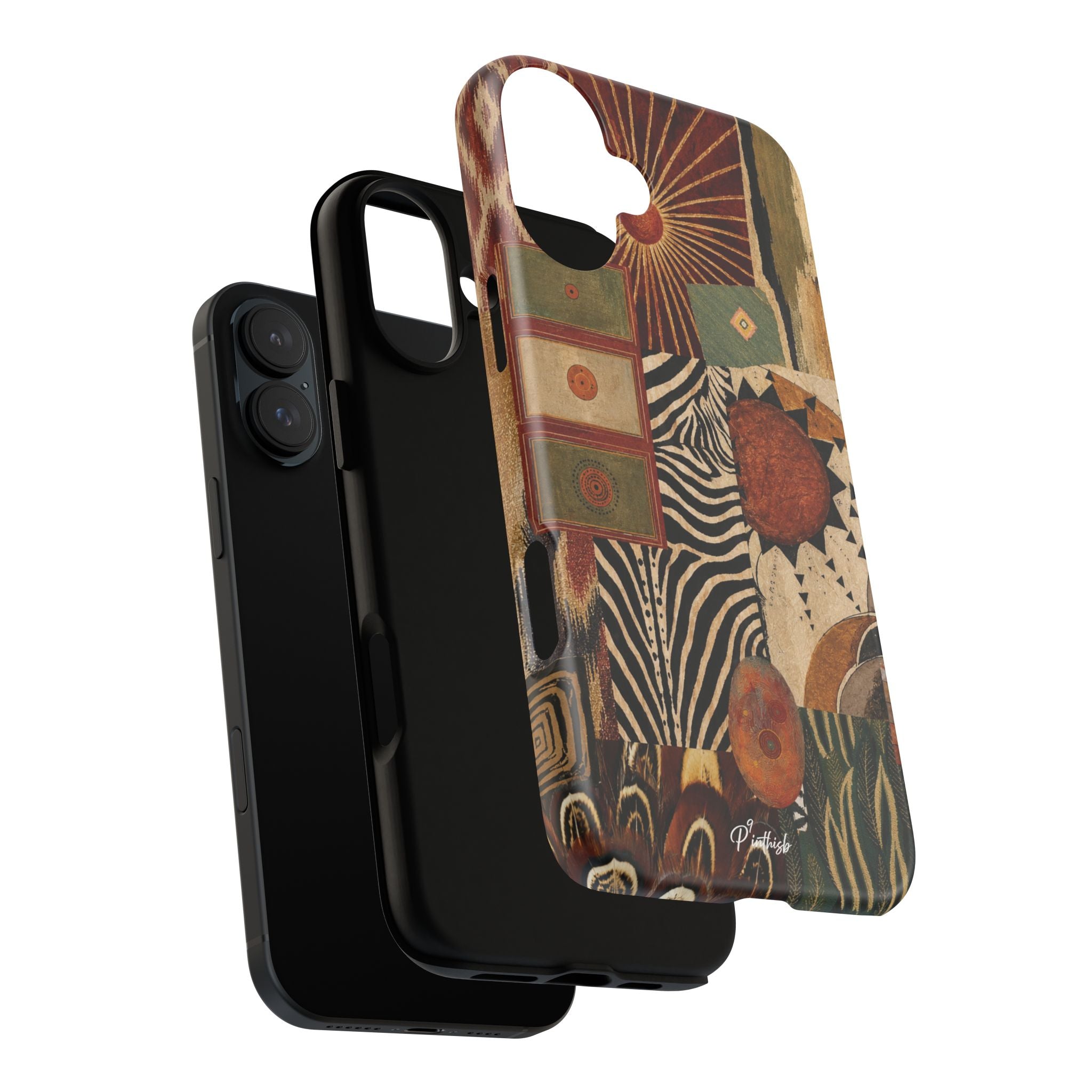 Abstract Boho Collage Tough Case