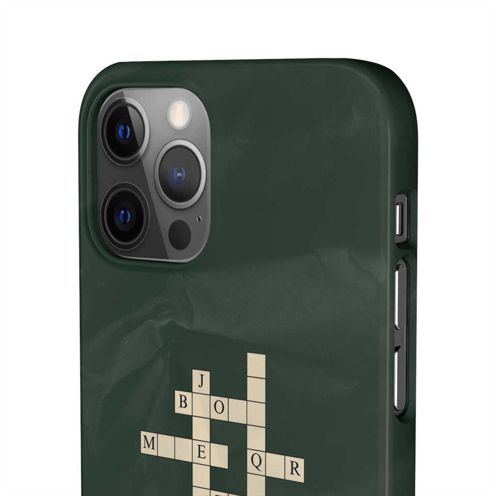 "JBMTQR crossword" Snap Phone Case