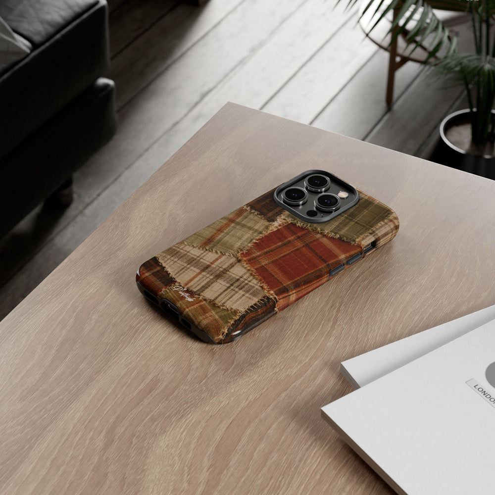Rustic Fall Patchwork Tough Case