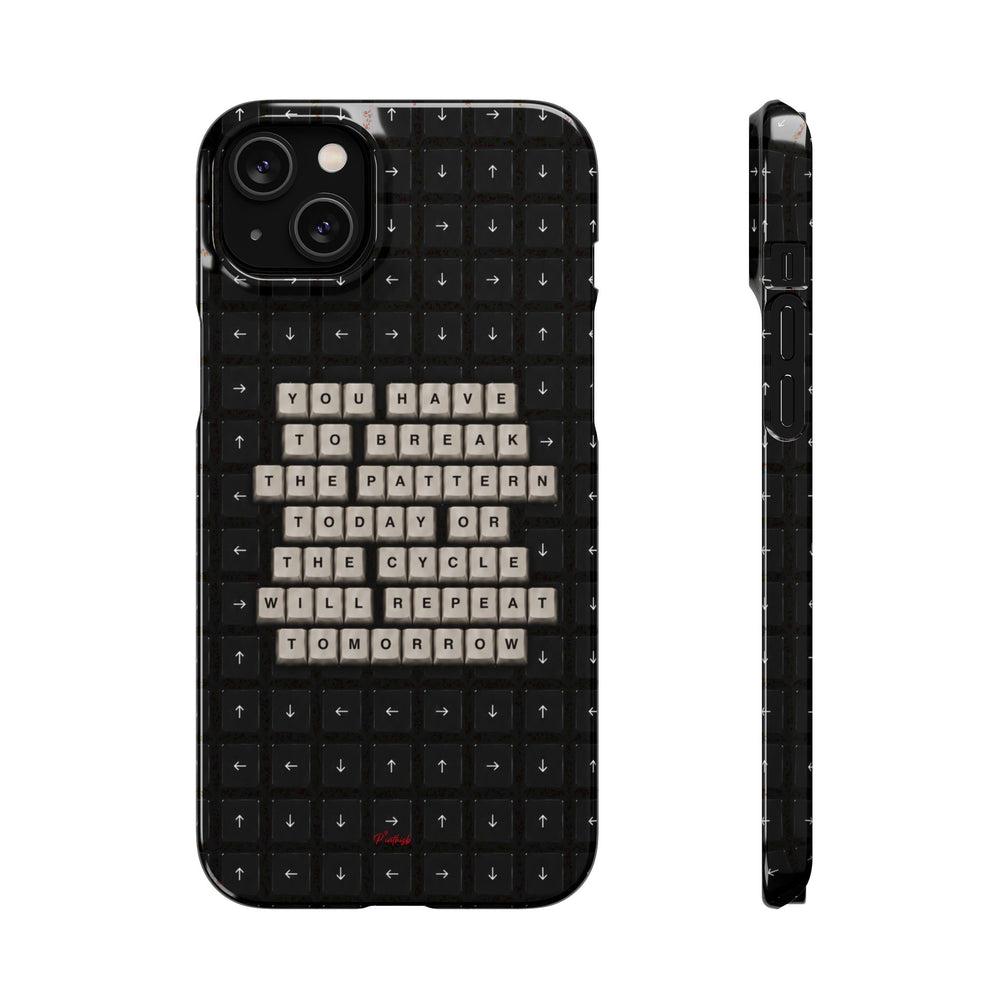"Break the pattern" Keyboard Snap Case