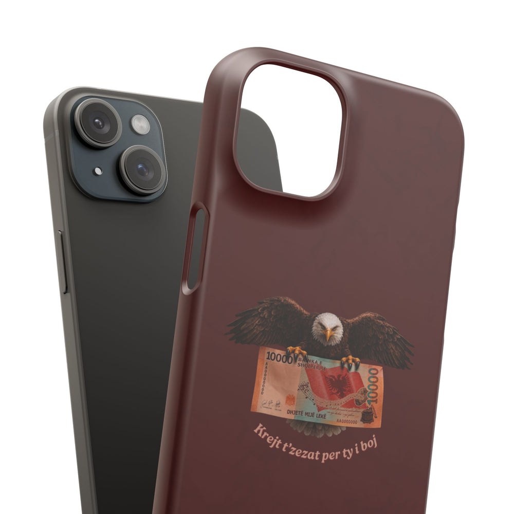 "Krejt t'zezat per ty i boj" Snap Case